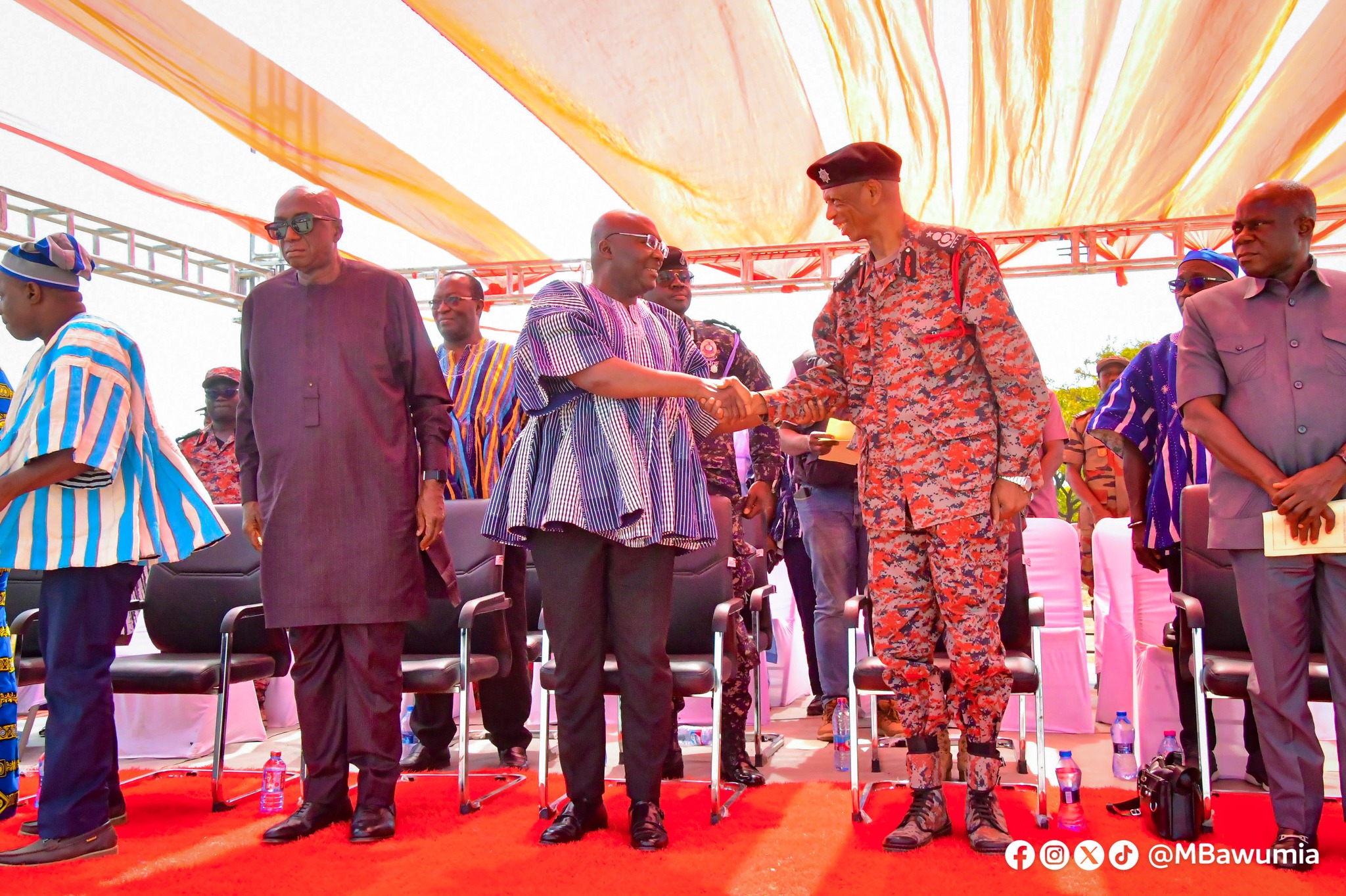 Bawumia commissions Ghana's second Fire Service Academy in Wungu