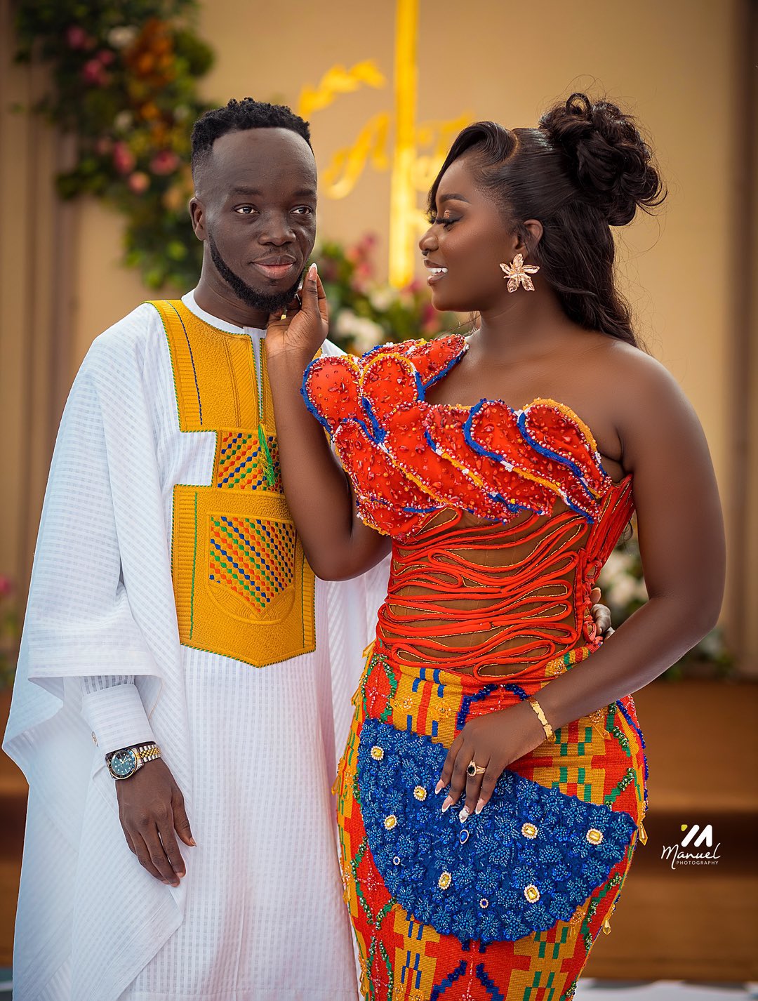 Photos: Akwaboah Jnr ties the knot with Theresa - Prime News Ghana