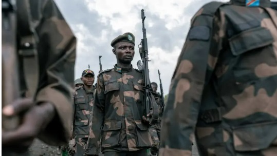 At least three people were killed in the attack in the capital Kinshasa.