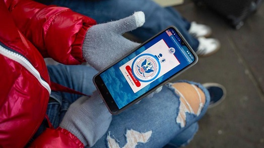 The scheme relies on the use of the CBP One app, with which a migrant's journey home can be traced