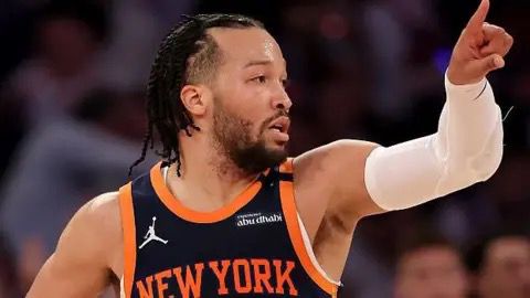 Brunson registered 12 assists and five rebounds in the game-four victory