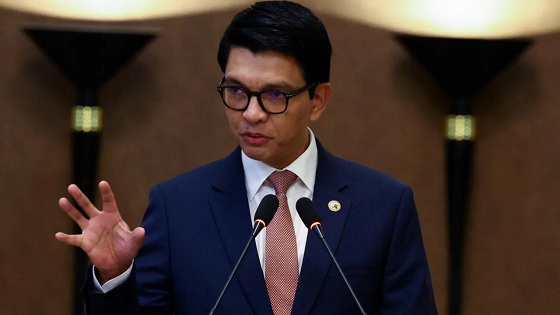 Madagascar President, Andry Rajoelina.