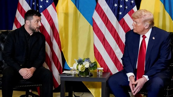 Zelensky is on his third visit to Washington since January