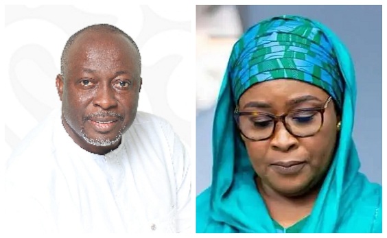  Baba Jamal (L), Hajia Amina Adam (R)