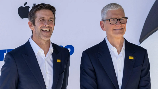 Apple CEO Tim Cook is this year being replaced in the role by John Ternus.