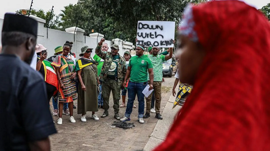 The recognition of an Igbo traditional leader in South Africa has sparked protests