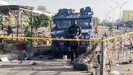 The attacks happened at some of Maiduguri's busiest places