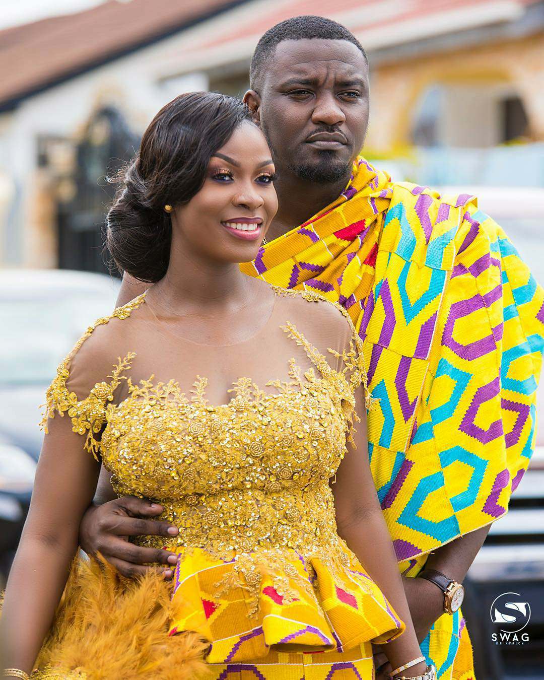 John Dumelo gets married to his longtime girlfriend, Gifty Mawenya Nkornu