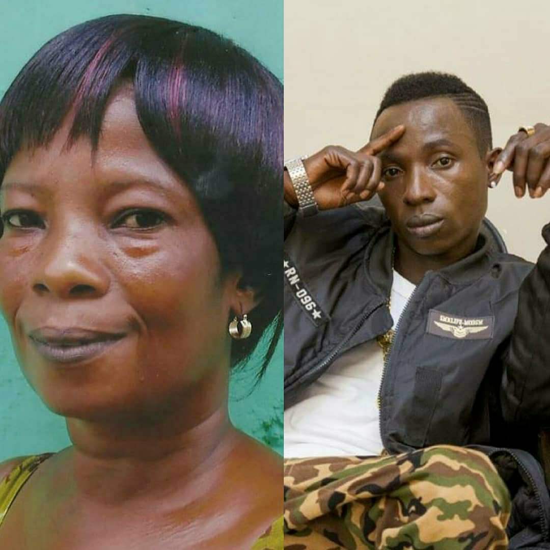 Agona Swedru star Patapaa Amisty also shared a picture of her mother as the best mother in the world