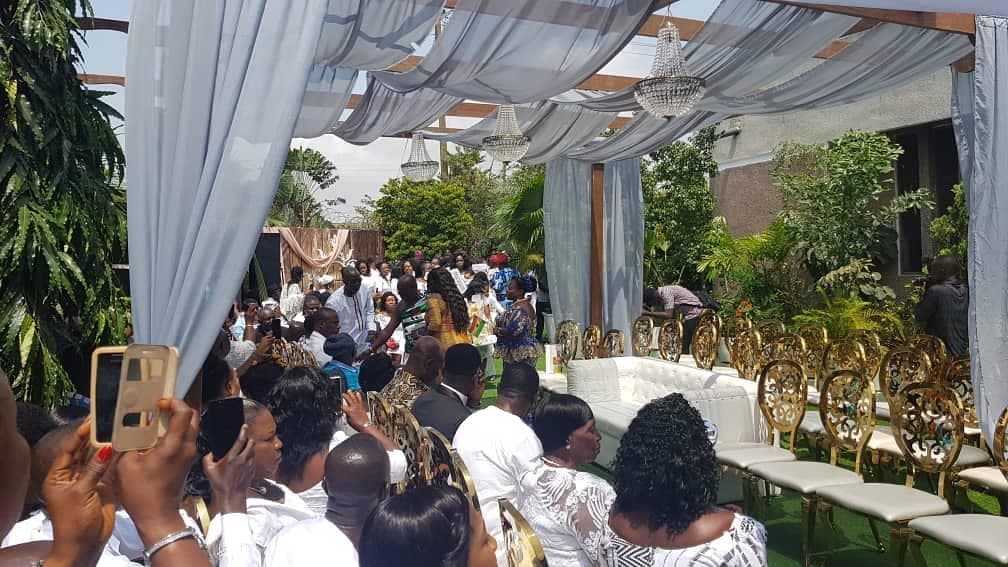 Lovely photos from Becca's traditional wedding