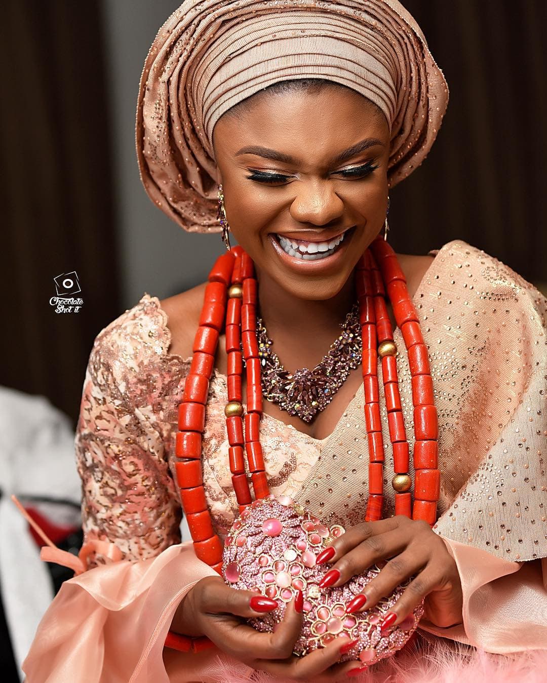 The joy alone shows Becca's wedding was all she was waiting for