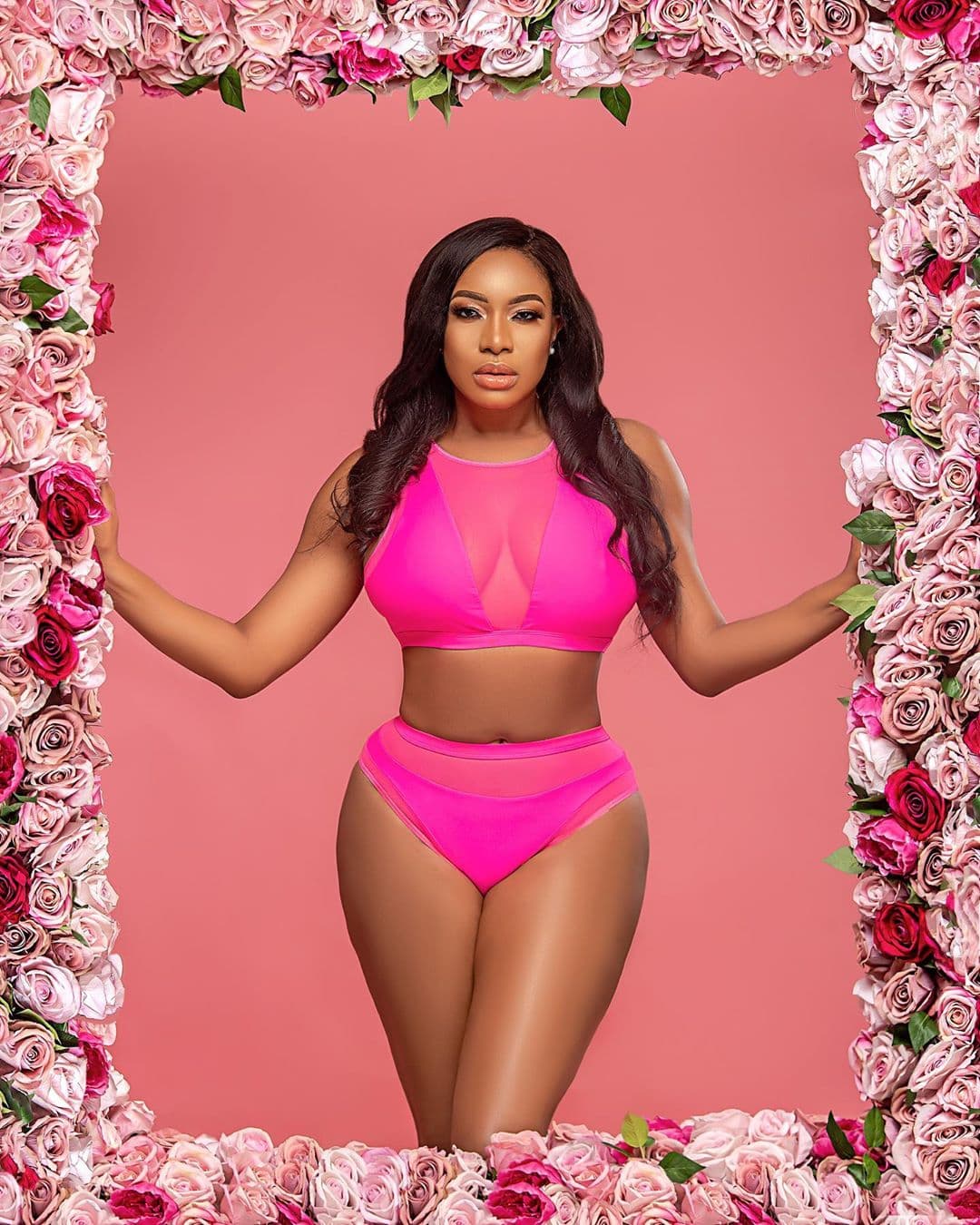 Actress Chike Ike flaunts her curves in sexy Bikini photos