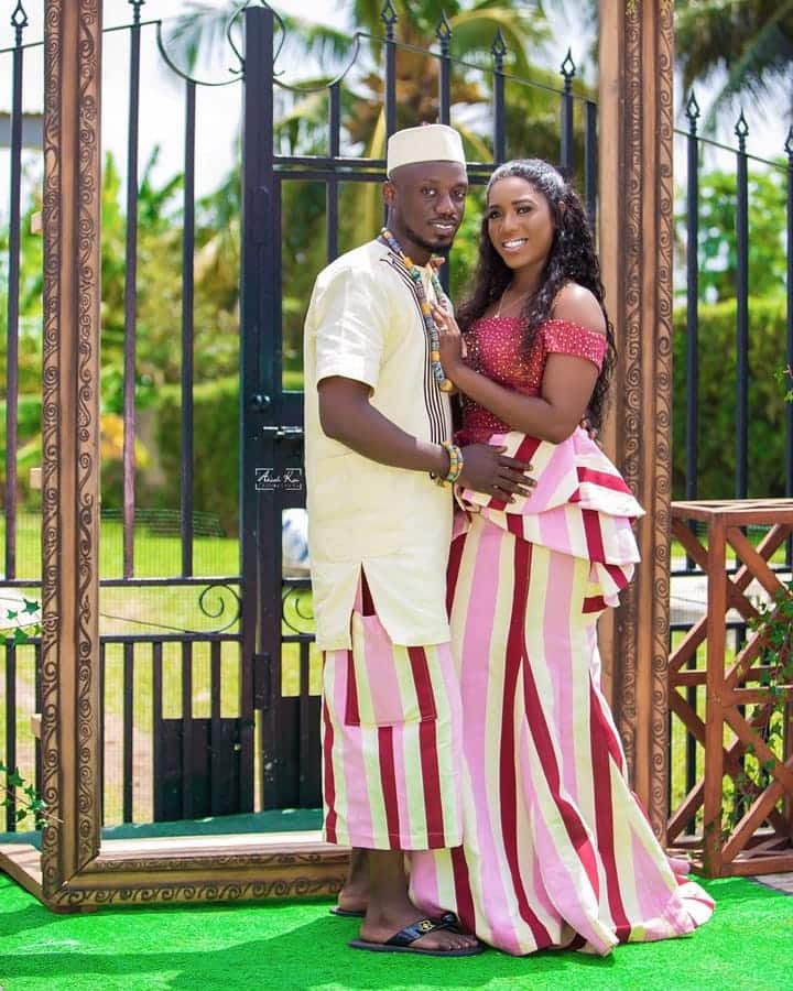 First photos from Eugene Osafo and Victoria Lebene's wedding