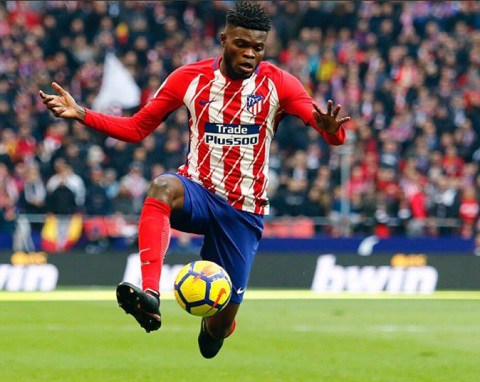 Ghanaian midfielder Thomas Partey could be key for Atlectico Madrid tonight