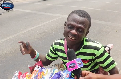 Street beggar turned businessman, Kweku Sei