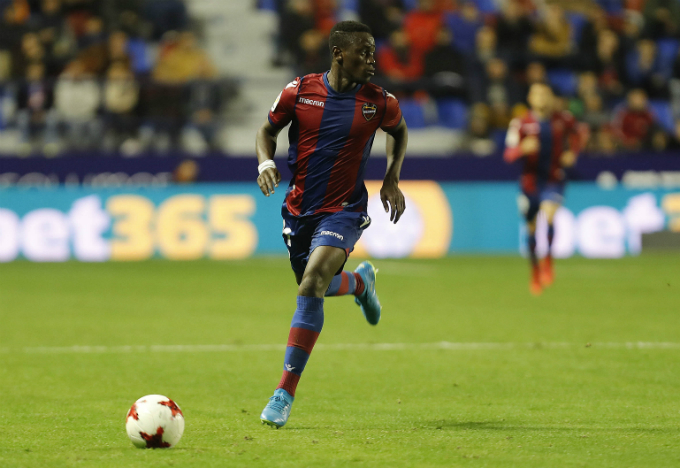 Emmanuel Boateng signed for Levante in 2017