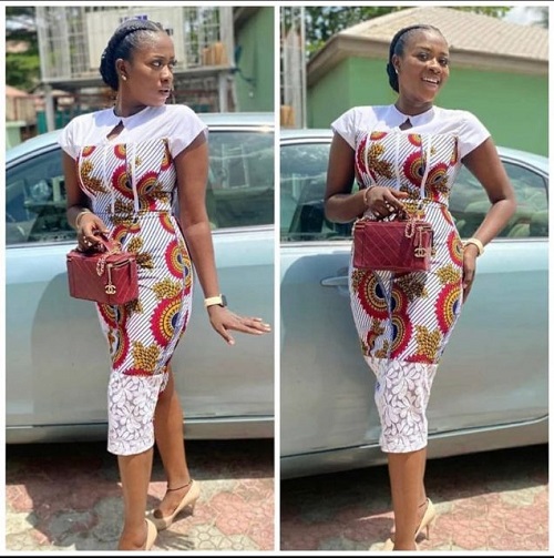Beautiful ankara top dresses for church