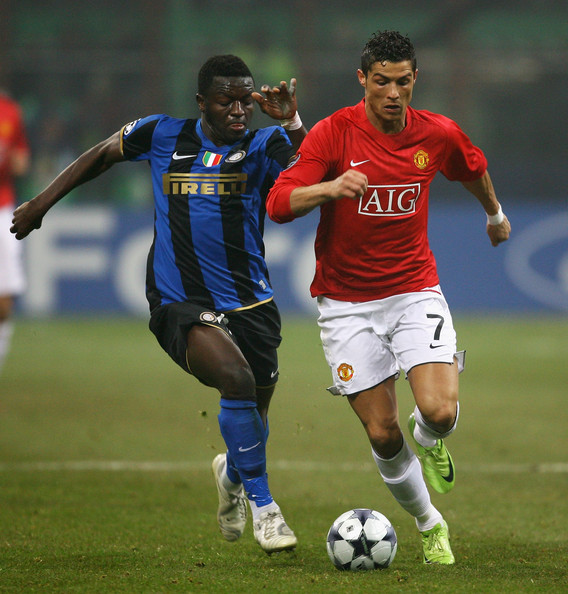 Sulley Muntari had trials at Manchester United at age 16