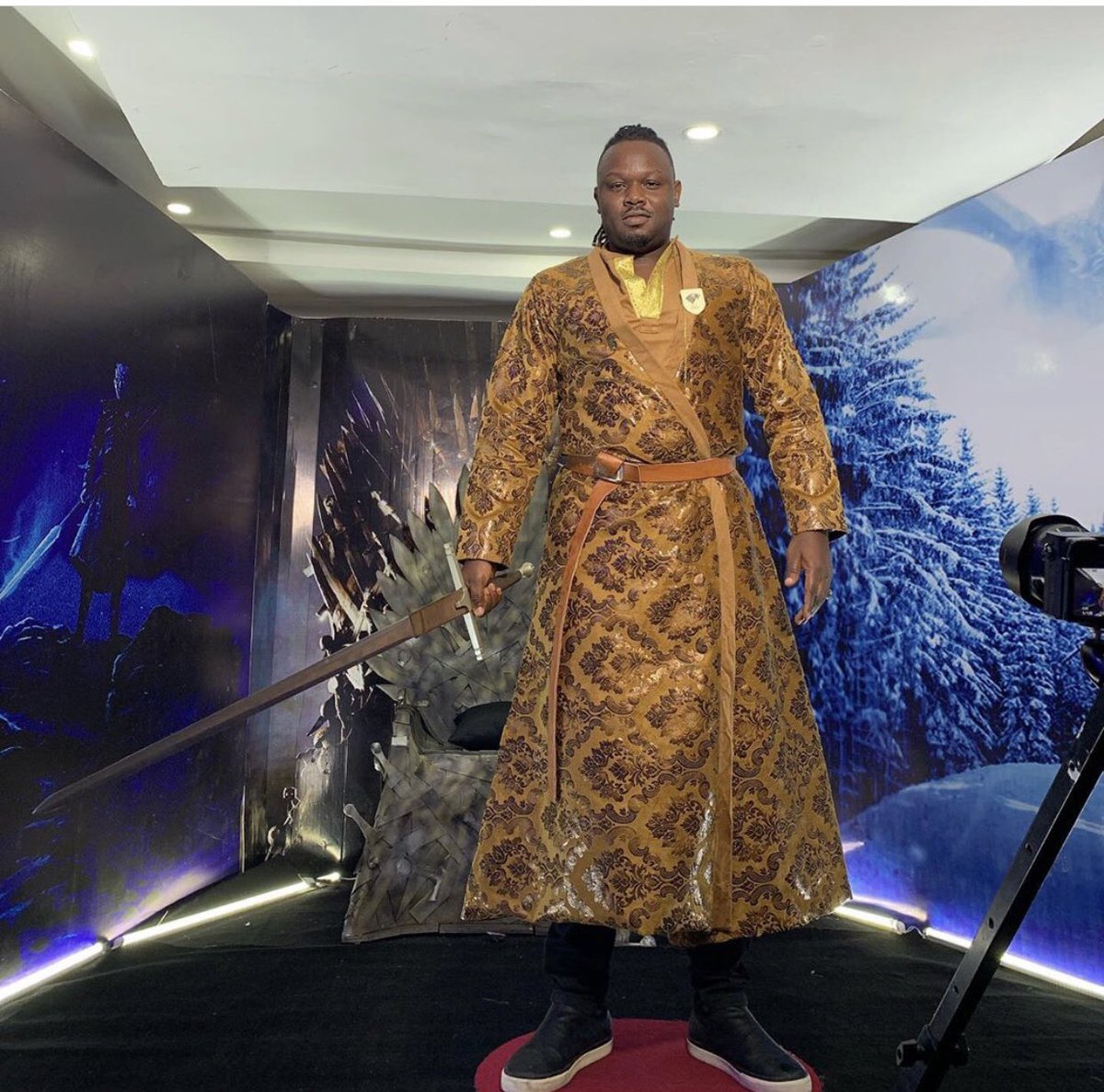 IK Osakioduwa Game of Thrones party