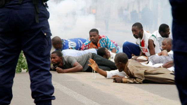 DR Congo demonstration