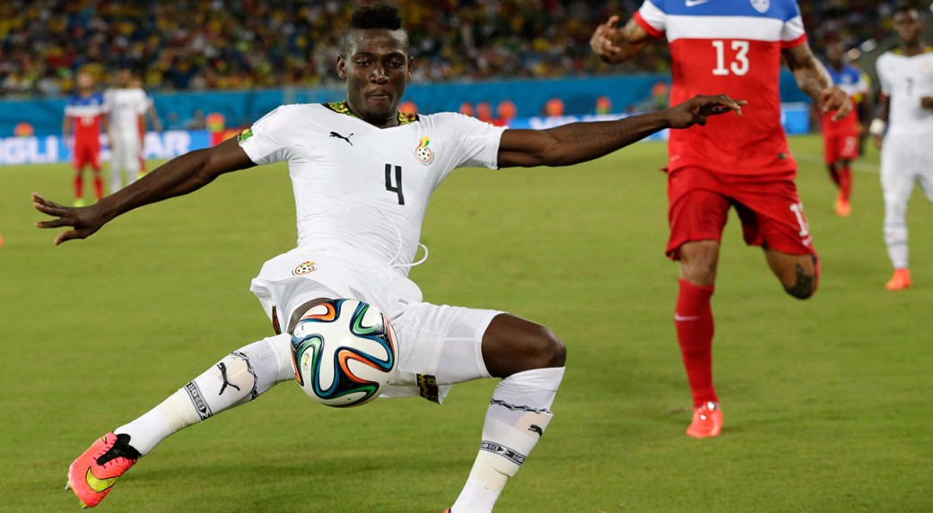 Daniel Opare was part of the Black Stars squad for the 2014 World Cup