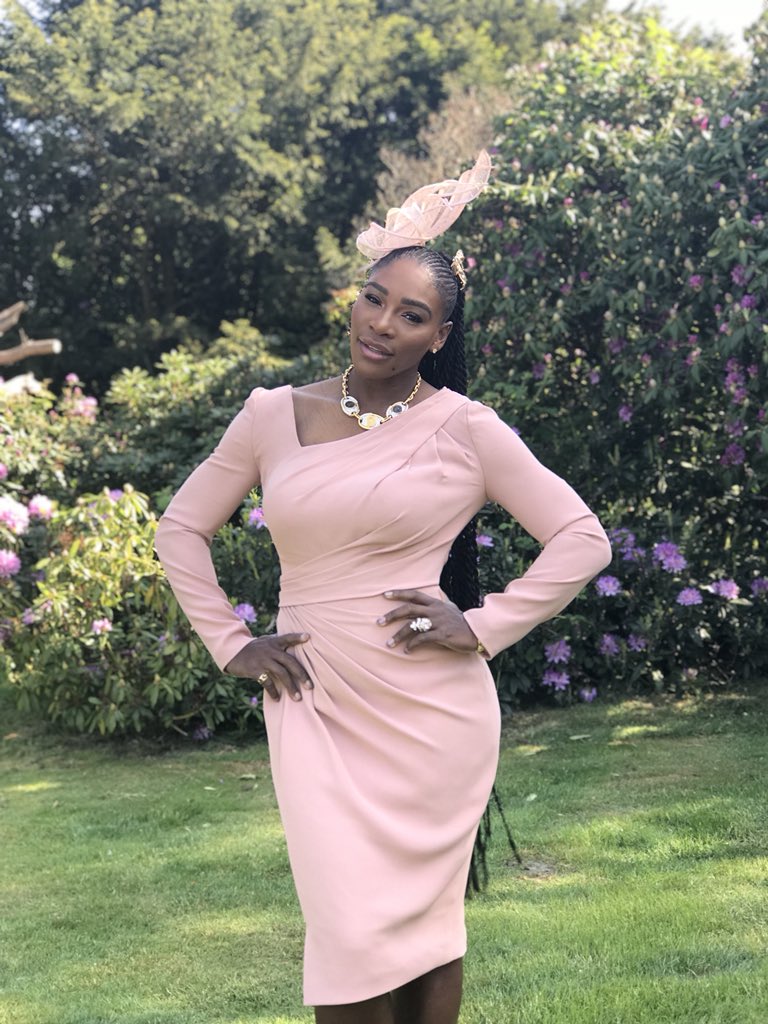 Serena Williams at the Royal Wedding after all 