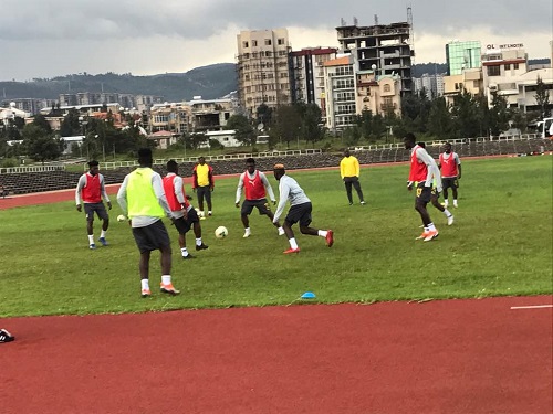 Black stars training