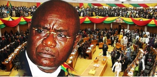Speaker of Parliament Edward Doe Adjaho