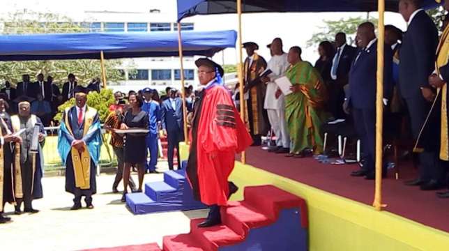 Honorary Doctorate Degree in Law conferred on CAF President Ahmad by UPSA Honorary Doctorate Degree in Law conferred on CAF President Ahmad by UPSA