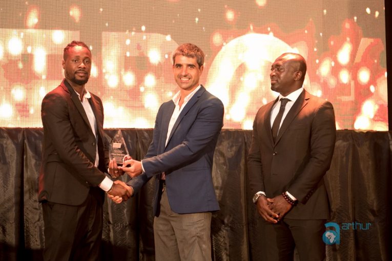 Richmond Boakye-Yiadom was honored with the Football Icon of the Year