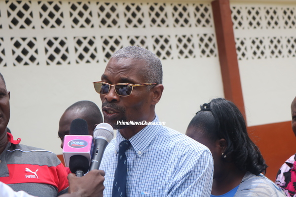 Assistant Headmaster of the Akropong School for the Blind, Joseph Atsu Homadzi