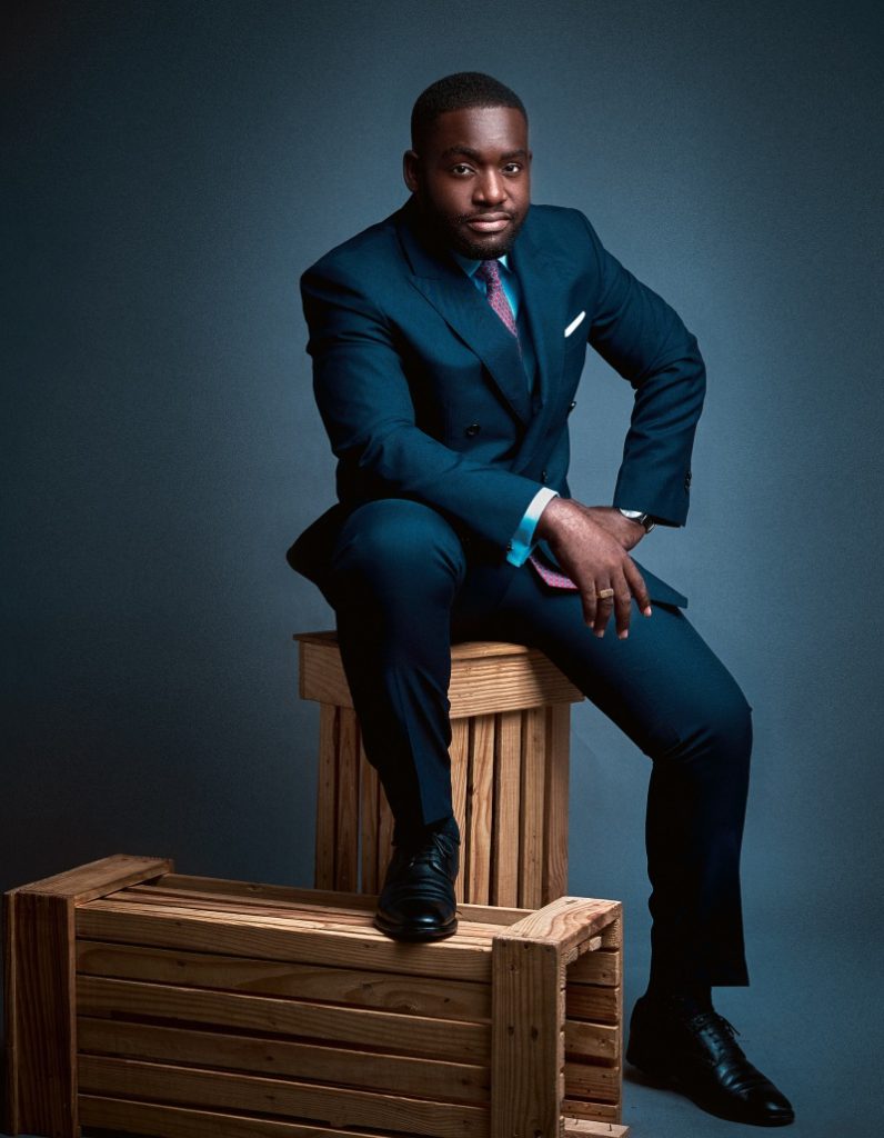 Meet Paapa Dankyi, a Masters degree holder and a plumber who digs his fingers into the mud