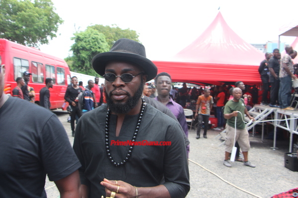 M.anifest  at Ebony's funeral 