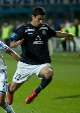 Mkhitaryan playing for Metalurh Donetsk