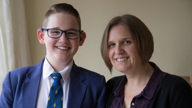 Reuben Litherland's mother Jacinta said her son deserved the invitation as he does all the work for deaf-friendly cinema screenings himself