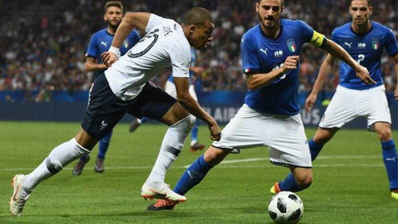 On-loan Paris St-Germain forward Kylian Mbappe impressed on what was his 14th start for France