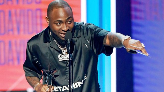 Davido wins Best International Act at the BET Awards 