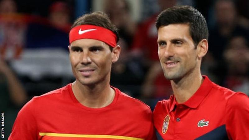 Nadal and Djokovic last met at the ATP Cup in January, when the Serb won to take his lead in their head-to-head record to 29-26