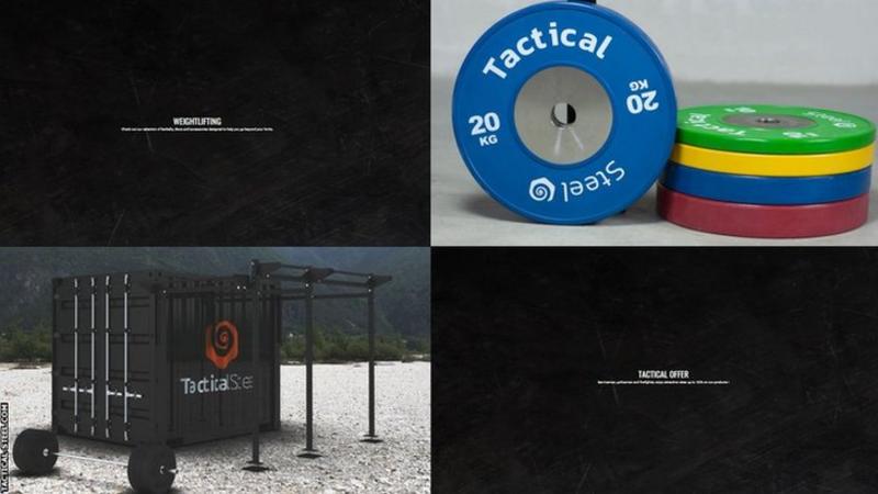 Tactical Steel's website highlights its role in both making and supplying gym - and not football - equipment