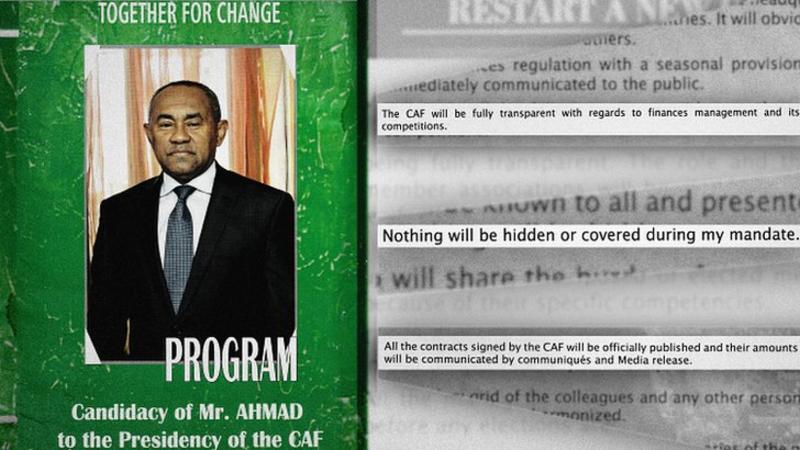 Ahmad's campaign manifesto for the CAF presidency made various claims that have not always been followed through