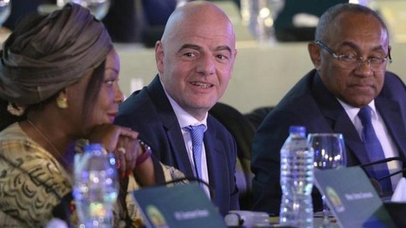 FIFA secretary general Fatma Samoura worked with Caf in Cairo from August 2019 to February 2020