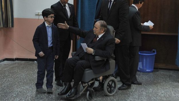 Algerian President Abdelaziz Bouteflika had a stroke in 2013