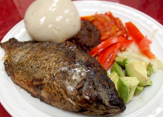 Banku and Tilapia