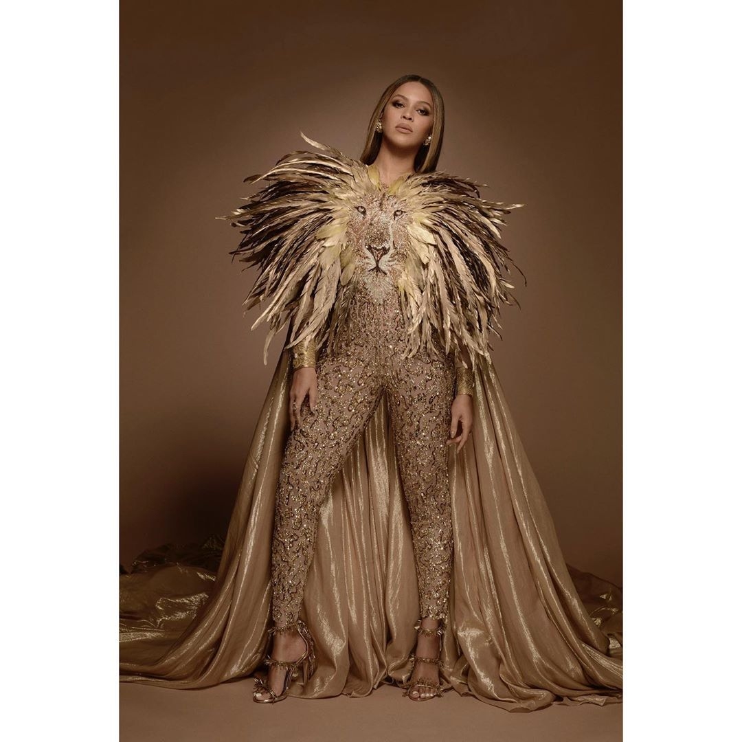 BeyoncÃ©â€™s Lion-King inspired jumpsuit at her mother, Tina Lawsonâ€™s Gala is a must see