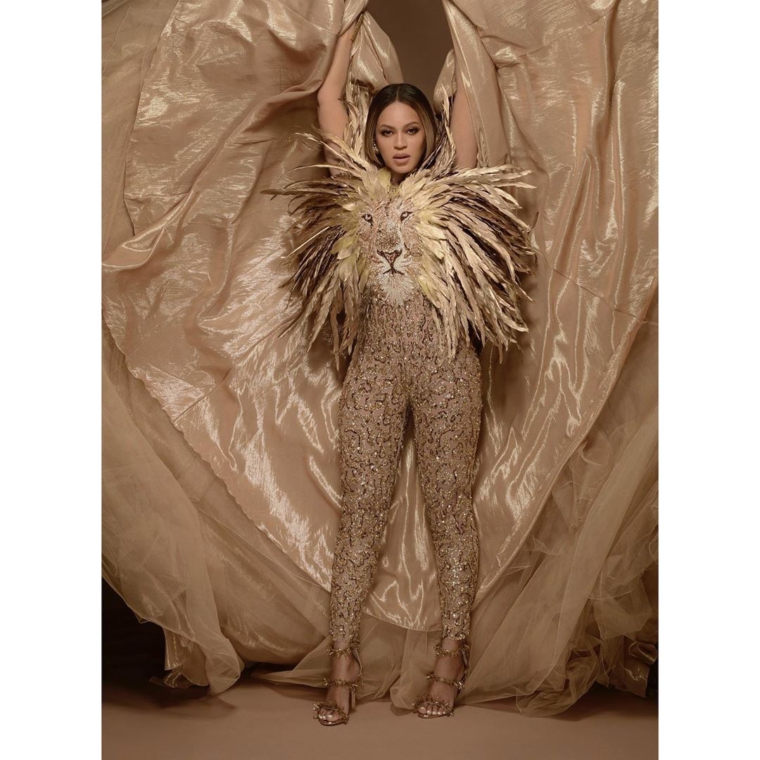 BeyoncÃ©â€™s Lion-King inspired jumpsuit at her mother, Tina Lawsonâ€™s Gala is a must see