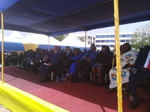 Several dignitaries were present at the UPSA Several dignitaries were present at the UPSA