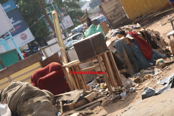 National Security evicts traders around President Akufo-Addo's residence in Nima
