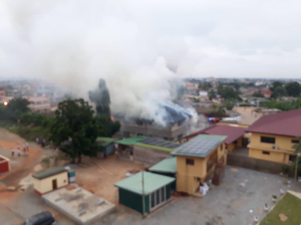 Fire at Dansoman