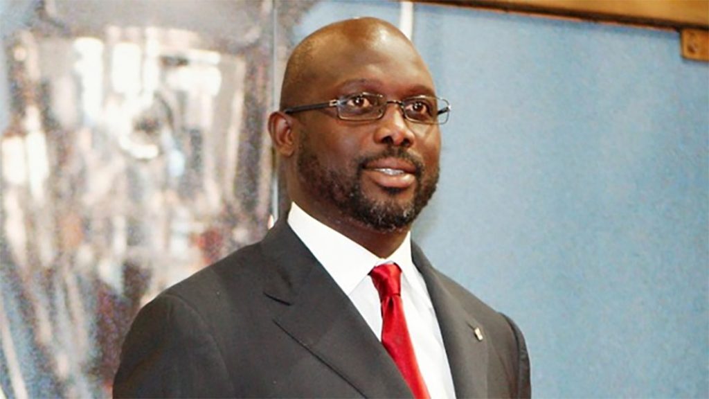 Liberia's President Elect George Weah