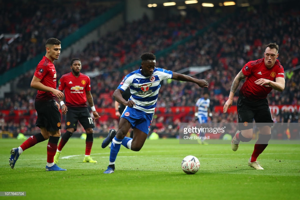 Ghana's Andy Yiadom shines as Reading suffer FA Cup elimination